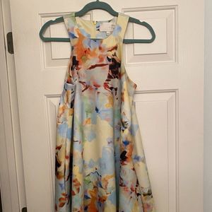 JOA Highneck Shift Dress 